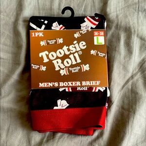 Men's Boxer Brief - Red and Black